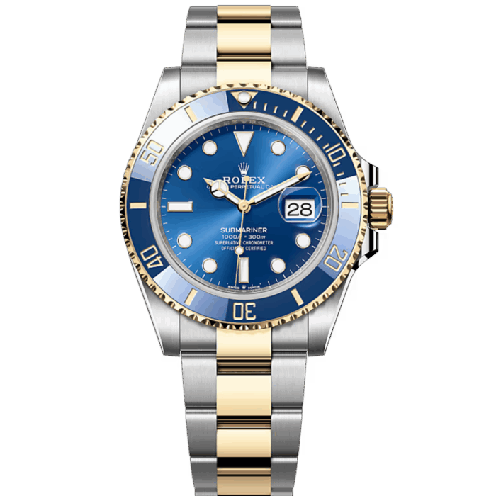 ロレックス サブマリーナー 116613LB 青サブ 40mm SS×18KYG 300m防水