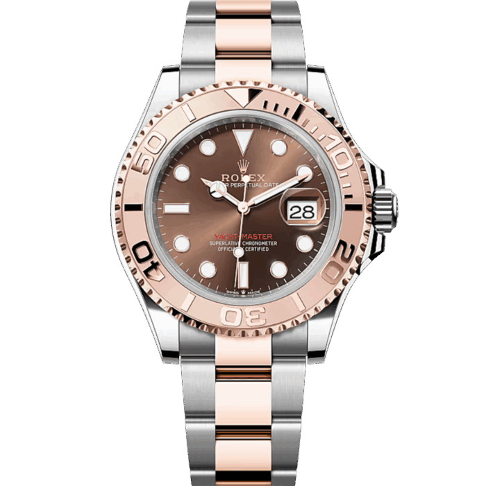 ロレックス ヨットマスター 126621 エバーローズゴールド 40mm コーヒー文字盤 — 中古 2022年購入（正規BOX・保証書・冊子付き）