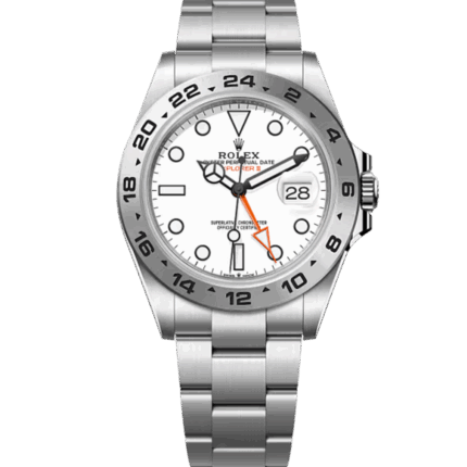 ロレックス エクスプローラー II 226570 ホワイトダイヤル 42mm — 新品未使用（正規BOX・保証書・冊子付き）