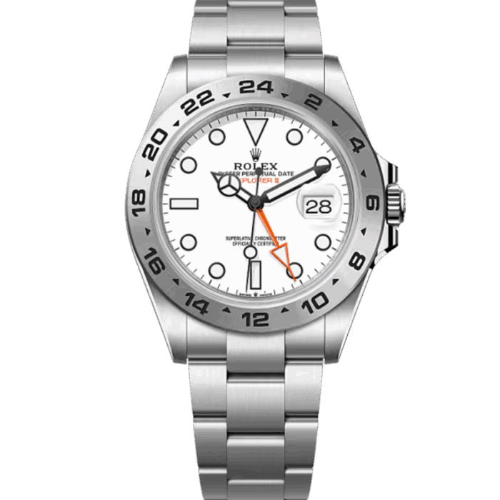 ロレックス エクスプローラー II 226570 ホワイトダイヤル 42mm — 新品未使用（正規BOX・保証書・冊子付き）