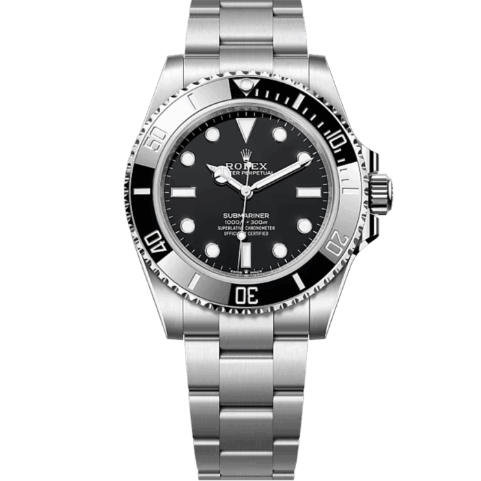 ロレックス サブマリーナー 124060 ノンデイト 41mm オイスタースチール ブラックベゼル — 新品未使用 2024年購入（箱・保証書・冊子付き）