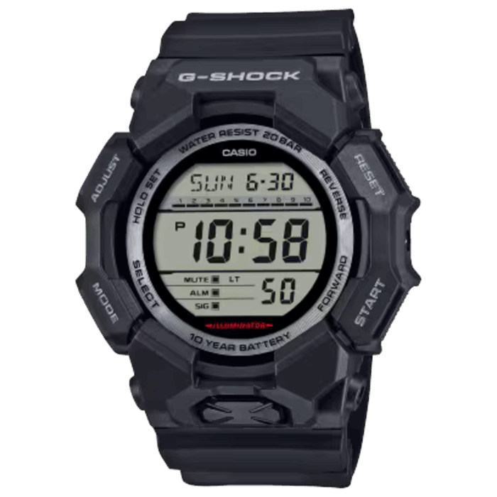 CASIO G-SHOCK GD-010-1JF ブラック デジタル腕時計