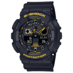 CASIO G-SHOCK GA-100CY-1AJF ブラック×イエロー アナデジ 20気圧防水