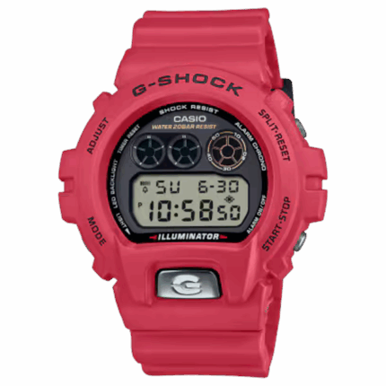 DW-6900TR-4JR G-SHOCK バイオマスプラスチック 腕時計 20気圧防水、LEDバックライト