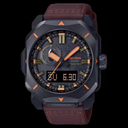 カシオ PRO TREK PRW-6900YL-5JF 電波ソーラー トリプルセンサー 合成皮革バンド