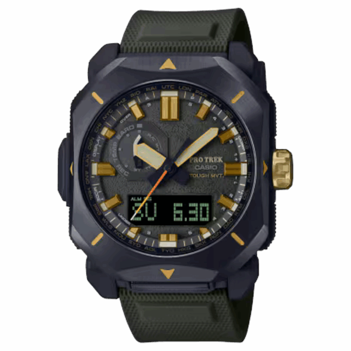 カシオ PRO TREK PRW-6900Y-3JF 電波ソーラー トリプルセンサー