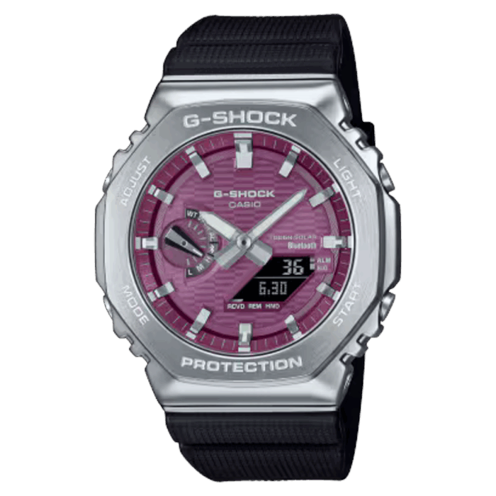 CASIO G-SHOCK GBM-2100A-4BJF バイオマス樹脂バンド Bluetooth タフソーラー