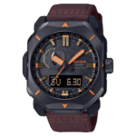 カシオ PRO TREK PRW-6900YL-5JF 電波ソーラー トリプルセンサー 合成皮革バンド