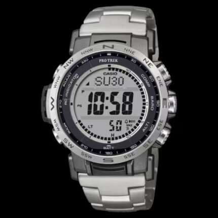 CASIO PRO TREK PRW-35TLD-7JF 正面 10気圧防水 タフソーラー