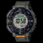 CASIO PROTREK PRG-340-3JF アウトドアウォッチ 方位ベゼル 高度計 気圧計