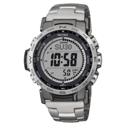 CASIO PRO TREK PRW-35TLD-7JF 正面 10気圧防水 タフソーラー