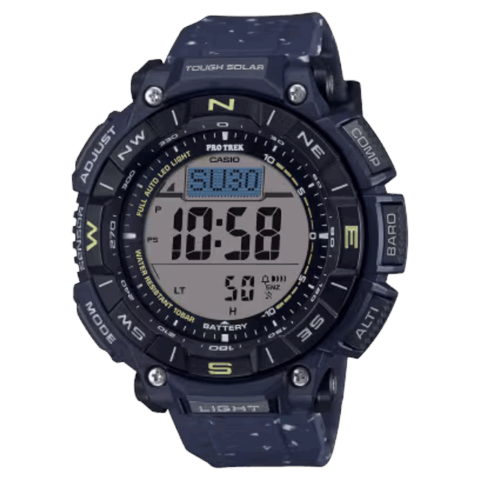 CASIO PROTREK PRG-340SC-2JF アウトドアウォッチ 方位ベゼル 高度計 気圧計