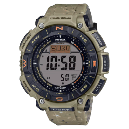 CASIO PROTREK PRG-340SC-5JF アウトドアウォッチ 方位ベゼル 高度計 気圧計