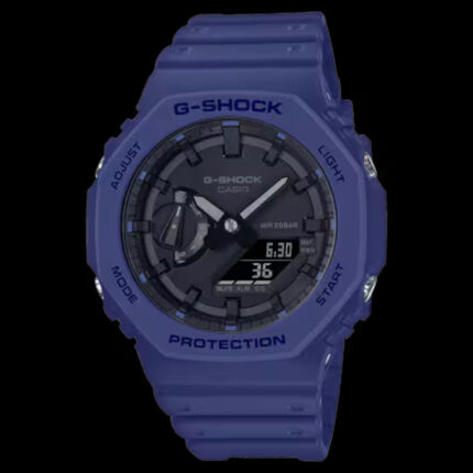 カシオ G-SHOCK GA-2100-2AJF 正面 ネイビー メンズ腕時計