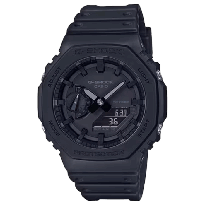 GA-2100-1A1JF G-SHOCK ブラック腕時計