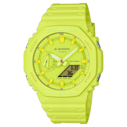 CASIO G-SHOCK GA-2100-9A9JF イエロー×イエロー