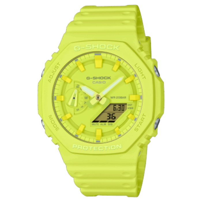 CASIO G-SHOCK GA-2100-9A9JF イエロー×イエロー