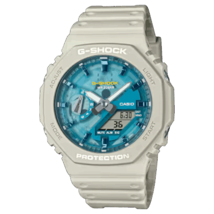 GA-2100AS-5AJF G-SHOCK レッド