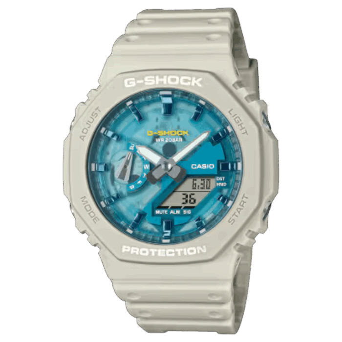 GA-2100AS-5AJF G-SHOCK レッド