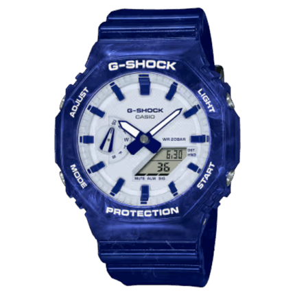 GA-2100BWP-2AJR G-SHOCK ブラック×ホワイト