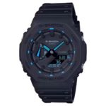 GA-2100-1A2JF ブラック×ブルー G-SHOCK カシオ腕時計